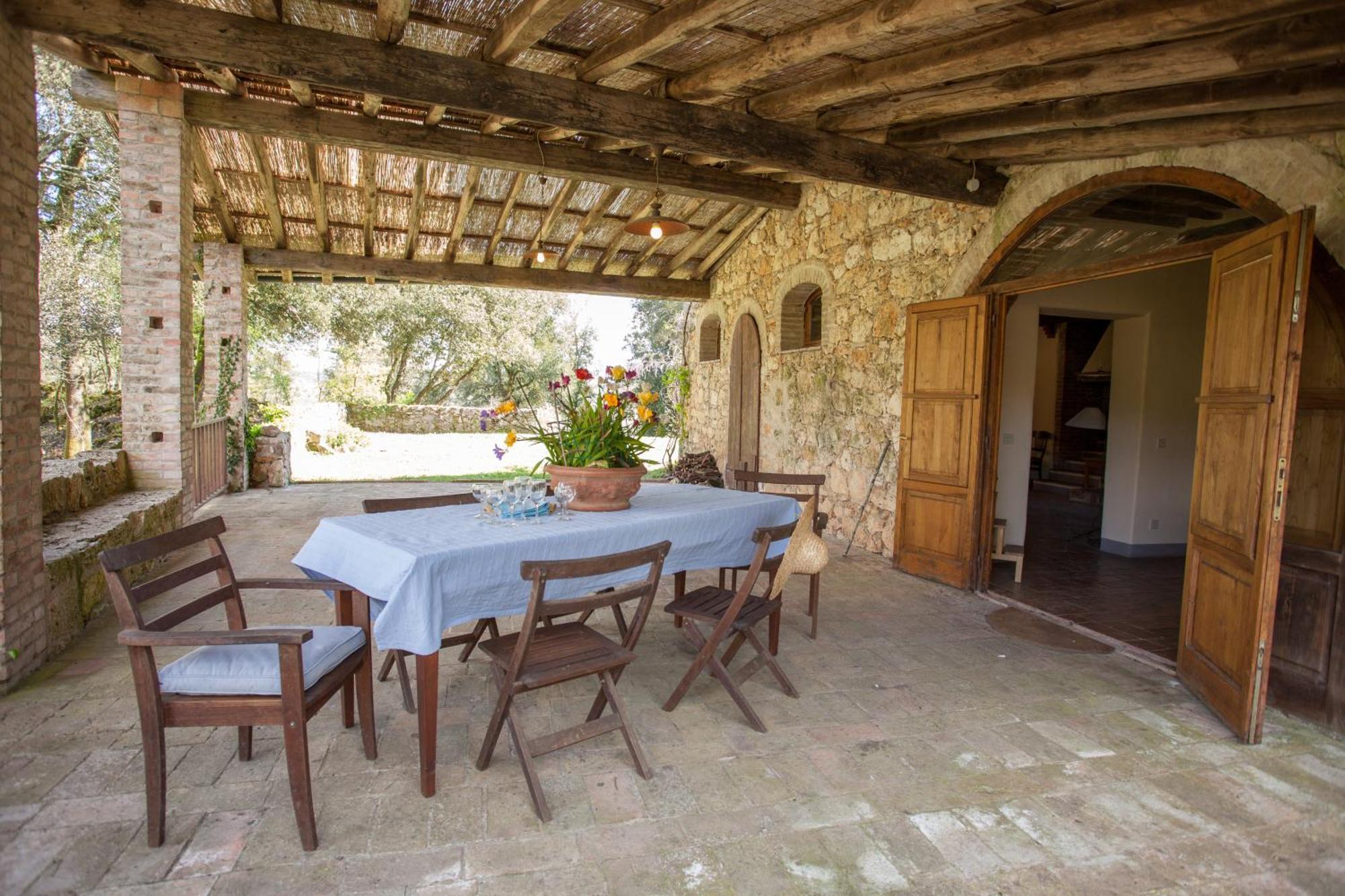 Tenuta Di Spannocchia Rosia Luaran gambar