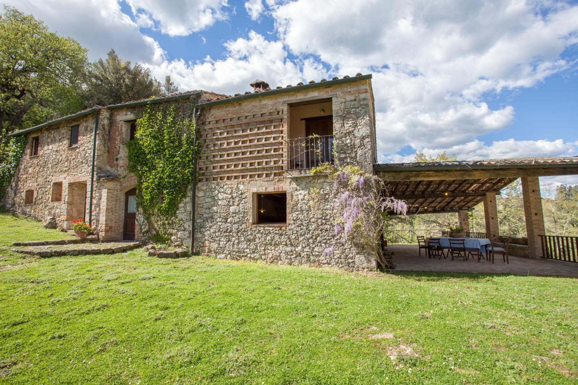 Tenuta Di Spannocchia Rosia Luaran gambar