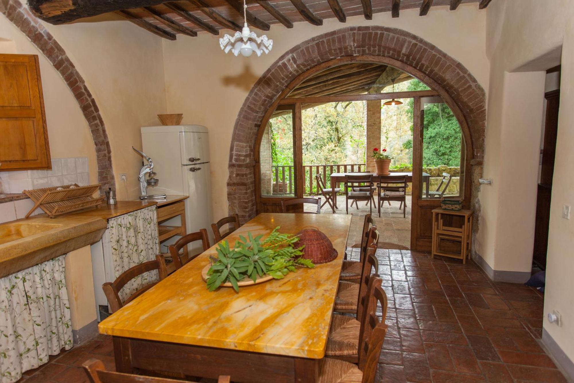 Tenuta Di Spannocchia Rosia Luaran gambar